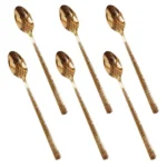 Tea Spoon Set of 6pcs Gold DY-003