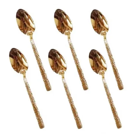 Tea Spoon Set of 6pcs Gold DY-004