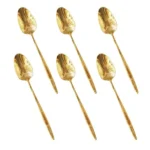 Tea Spoon Set of 6pcs Gold DY-018