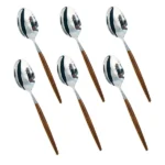 Wooden Handle Tea Spoon 6Pcs Set DY-015