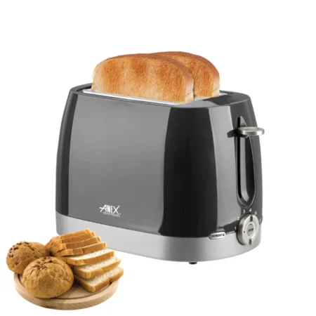 Anex AG-3018 – Slice Toaster – Black