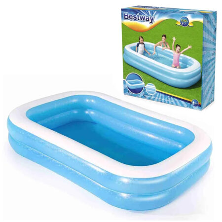 Bestway Family Rectangular Inflatable Pool (54006)