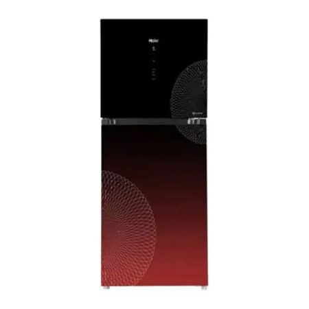 Haier Digital Inverter Freezer-On-Top Refrigerator 11 cu FT - Red (HRF-316 IARA+)