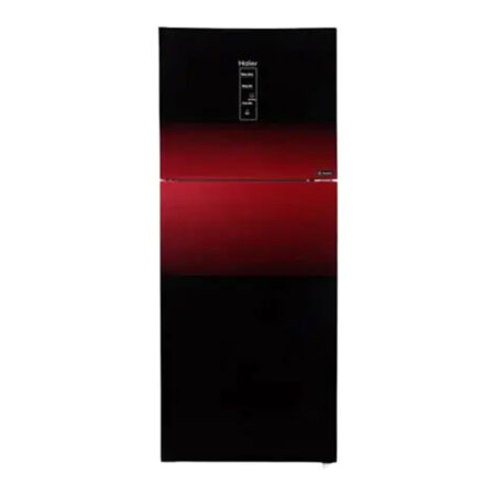 Haier Digital Inverter Turbo Freezer-On-Top Refrigerator 14 Cu Ft Black (HRF-438IDB)