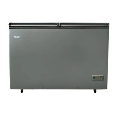 Haier Double Door Inverter Deep Freezer 13 Cu Ft Grey (HDF-385IG)