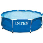 Intex Deep Metal Frame Pool – 10ft x 30in – – 28200