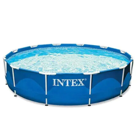 Intex Round Metal Frame Swimming Pool 12 ft - 28210 (PX-10813)