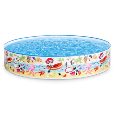 Intex Snorkel Buddies Snapset Paddling Pool – 5 Feet x 10 Inch – Age 3+ – 56451