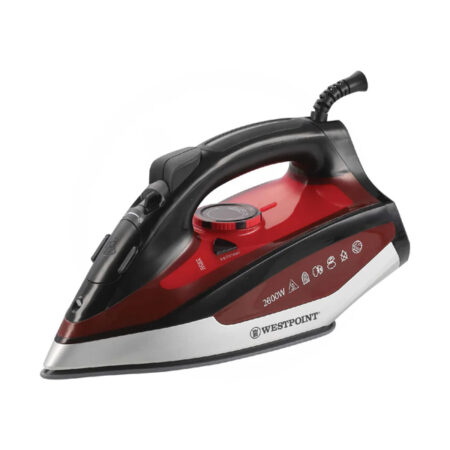Westpoint Deluxe Steam Iron Black/Red (WF-2063)
