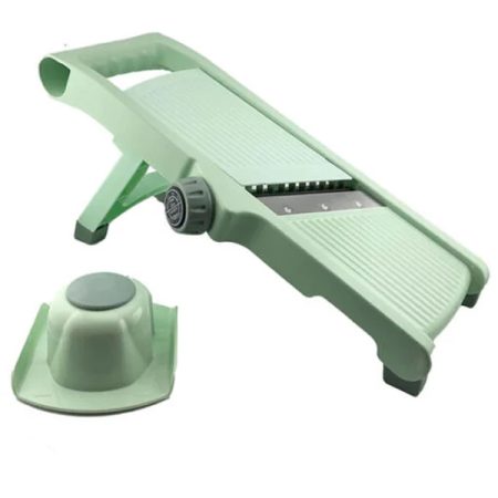 Adjustable and Safe Mandoline Slicer for Kitchen, Multifunction Vegetable and Fruit Cutter