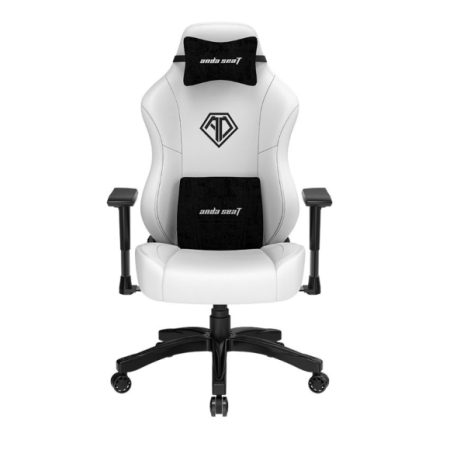 Anda Seat Phantom 3 Gaming Chair Ergonomic Design Widened Seat Cushion Clowdy White