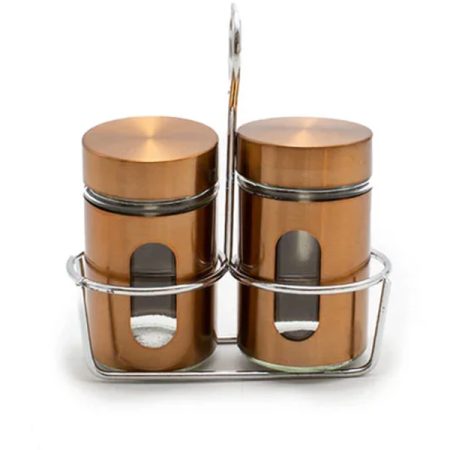 Copper Salt And Pepper Shaker Set