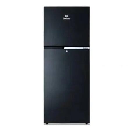 Dawlance Chrome Freezer-On-Top Refrigerator 12.5 Cu Ft (9169-WB-FH)-Hairline Black