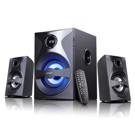 F&D F380X 2.1 Channel Multimedia Bluetooth Speakers With LED Lights