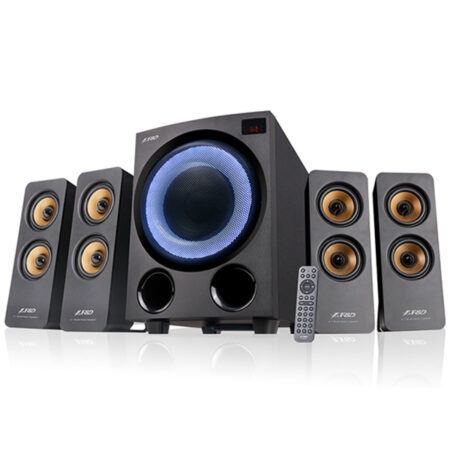 F&D F7700X 80 W Bluetooth Home Theatre (Black, Stereo Channel)