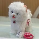 Interactive Cat on A Leash Walks Sound Recording – Cat Toy
