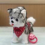 Interactive-Dog-on-A-Leash-Walks-Barking-Recording-–-Husky-Toy-Price-in-Pakistan