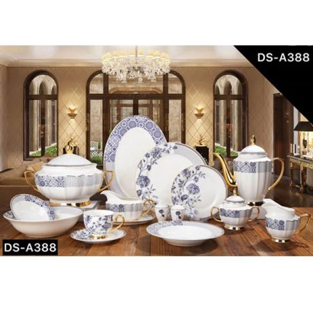 JOHANSON BROS Bone China 89 Pcs Dinner Set  – DS-A388