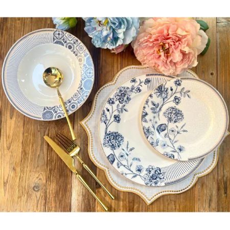 JOHANSON BROS Bone China Plate Set 18 Pcs – DS-A338
