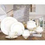 JOHANSON BROS Bone China Tea Set 24 Pcs – DS-248