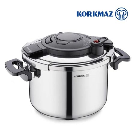 Korkmaz Alessa Pressure Cooker Turkey Made 5 Liters – A173