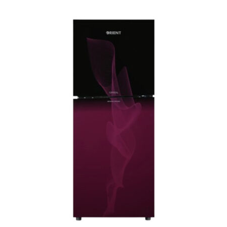 Orient Crystal 380 Freezer-on-Top Refrigerator 14 Cu Ft Smoke Purple