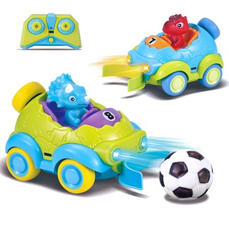Remote Control RC Mini Dino Cartoon Football Car Toys for Kids