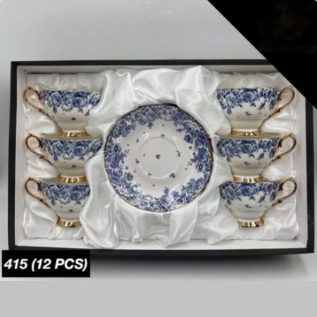 Royal Albert 12 Pcs Cup & Saucers Set – 415-F