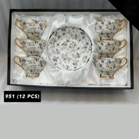 Royal Albert 12 Pcs Cup & Saucers Set – 951-F