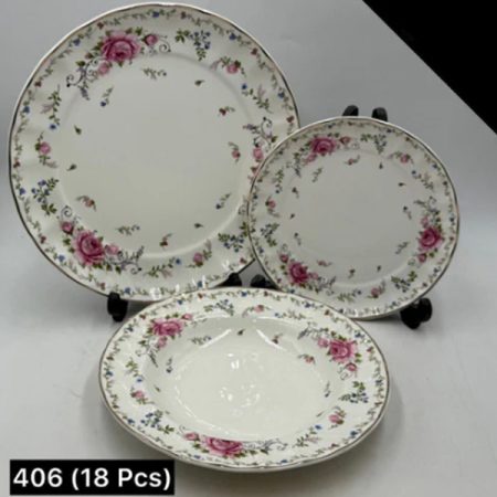 Royal Albert 18 Pcs Plate Sets – 406-F