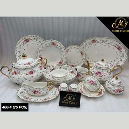 Royal Albert 75 Pcs Dinner Set For 8 Person – 406-F