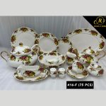 Royal Albert 75 Pcs Dinner Set For 8 Person – 416-F