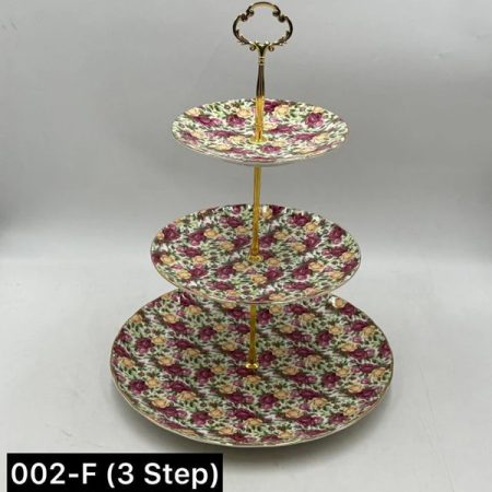 Royal Albert Three Tier Step Cake Stand – 002-F