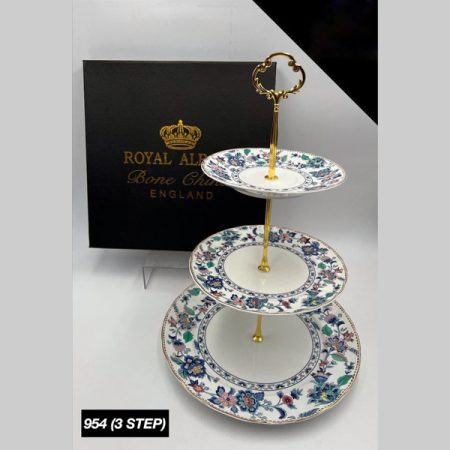Royal Albert Three Tier Step Cake Stand – 954-F