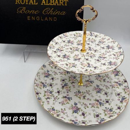 Royal Albert Two Tier Step Cake Stand – 951-F