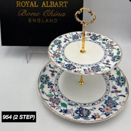 Royal Albert Two Tier Step Cake Stand – 954-F