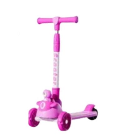 Scooter for children aged 1-12 years old boys and girls ride on the sliding baby yo-yo cartoon scooter