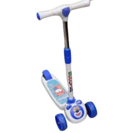Kick Scooter with Adjustable Height Foldable Scooter Skate Scooter for Kids with PVC Wheel