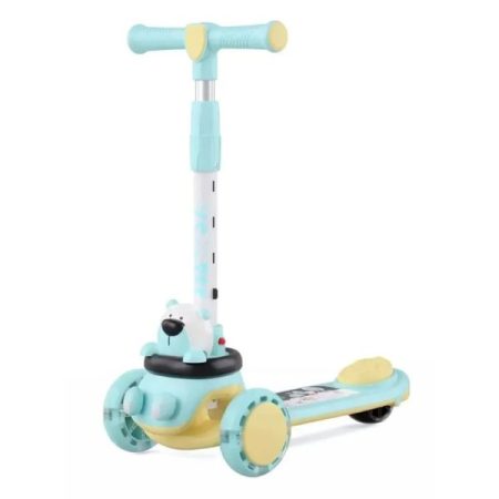 Kids Scotty Supper Fiber Material 3 Wheel Kicking Scooter