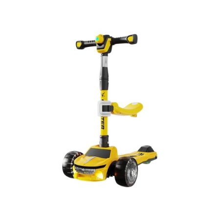 Kids Boy Girl Foldable Scooter Scooty With Wheels Lights and Music Imported