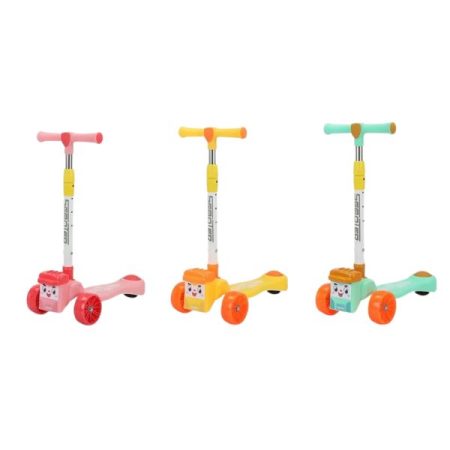 Emoji Face Scooter Kids Scooty With Music