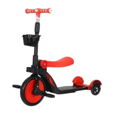 3 in 1 Multi-Functional Tricycle – Balance Wheel Scooter and Fire Scooter