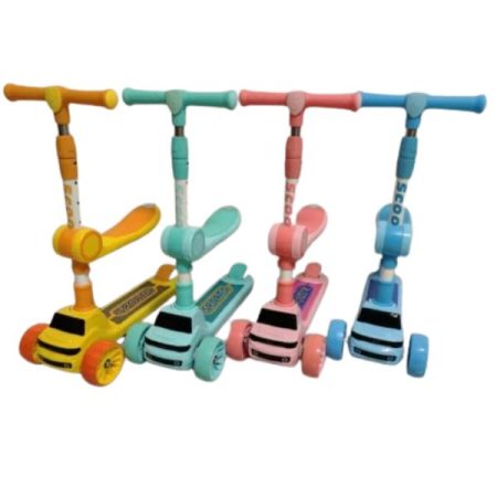 Scooter with Seat for Children to sit and Ride 2-7 Year baby Scooty Car
