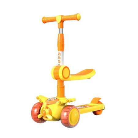Kids Foldable Scooter 3 Wheels for Ages 3-6 Cycling