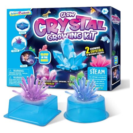 Science Explorers Glow Crystal Growing Kit