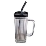 Straw-Mug-Glass-Black-line-RXG-022-Price-in-Pakistan