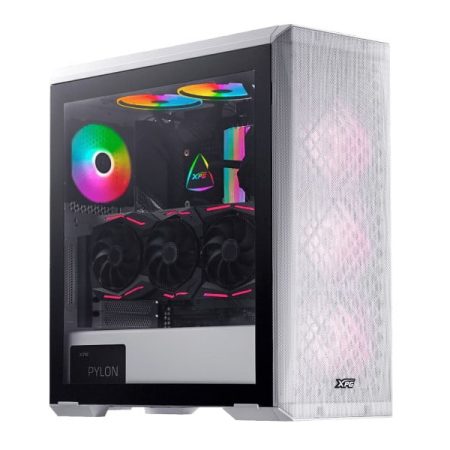 XPG Defender Mid-Tower PC Case – White