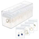 20 Pouch Portable Acrylic Jewelry Box Organizer