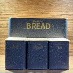 4 PCS SET BREAD BOX WITH SUGAR TEA COFFEE CONTAINERS