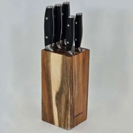 6 Pcs Knief Set Black HP81